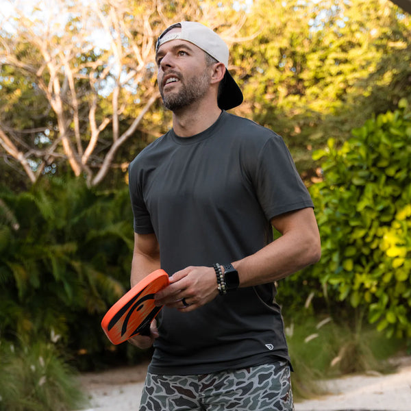 Go To Tee - Gun Metal Grey