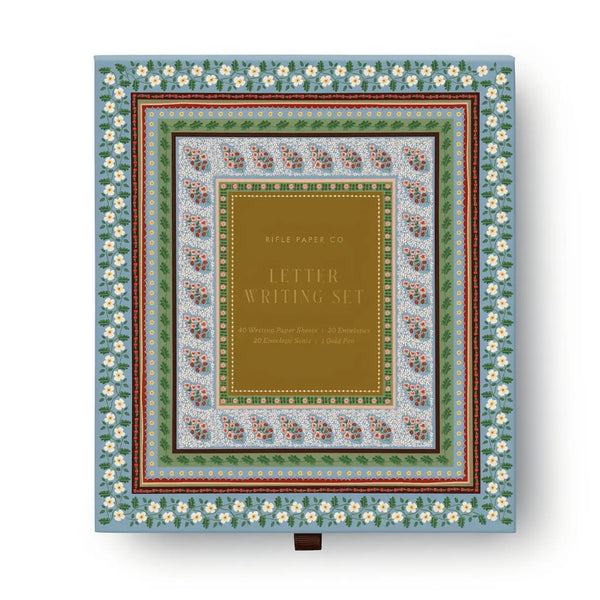 Paisley Letter Writing Set