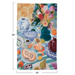 Printed Recycled Microfibre Tea Towel w/ Still Life