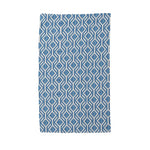 Printed Recycled Microfibre Tea Towel w/ Geometric Diamond Pattern