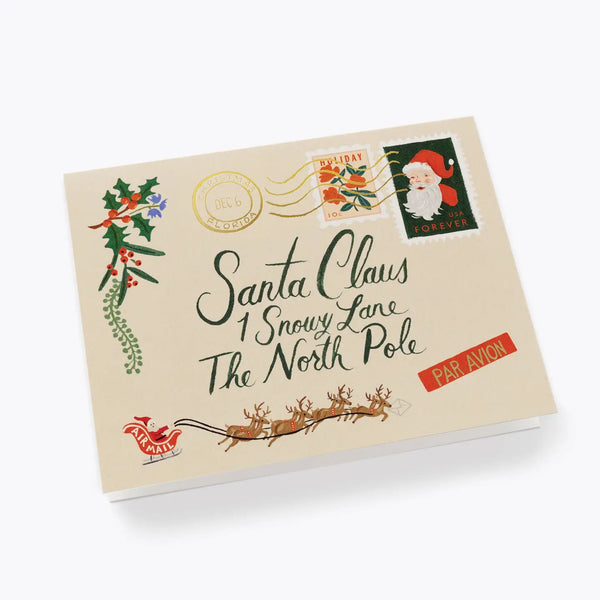 Santa Letter Card