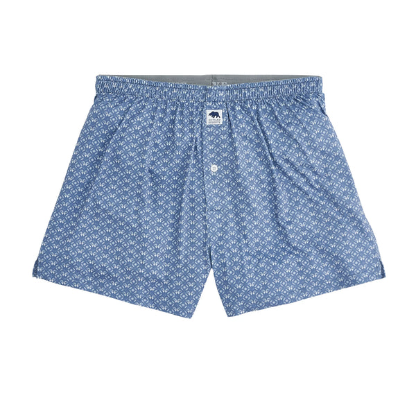 Oyster Roast Performance Boxers - Blue Horizon