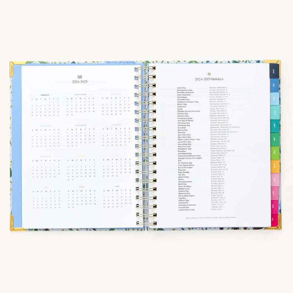 2024-2025 Weekly, Simplified Planner, Beaufort Birdies