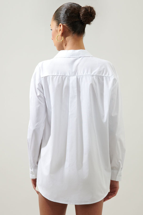 Dream State Oversized Button Down Shirt