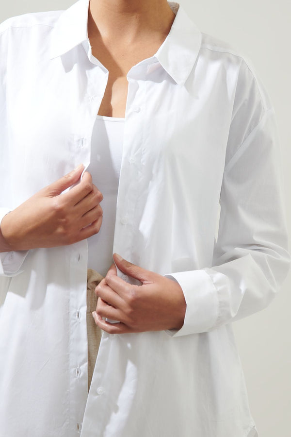 Dream State Oversized Button Down Shirt