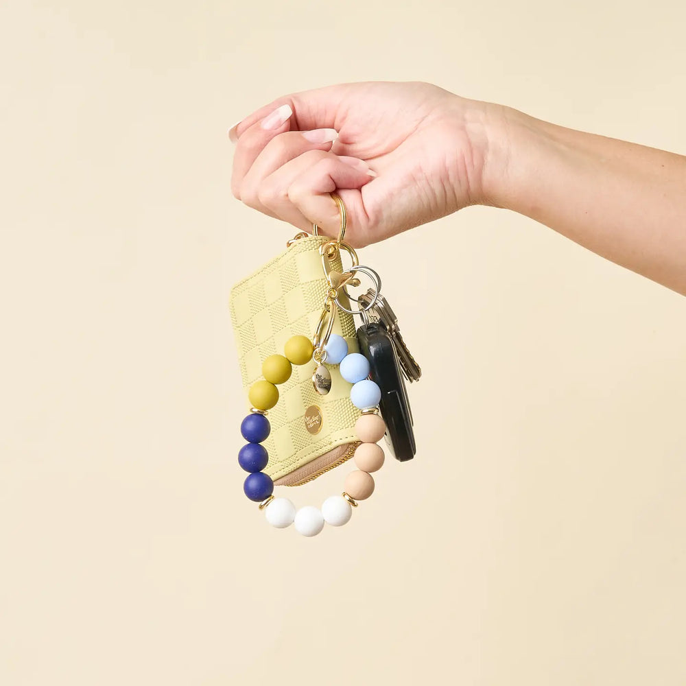 Hands-Free Keychain Wristlet-Classic Coast