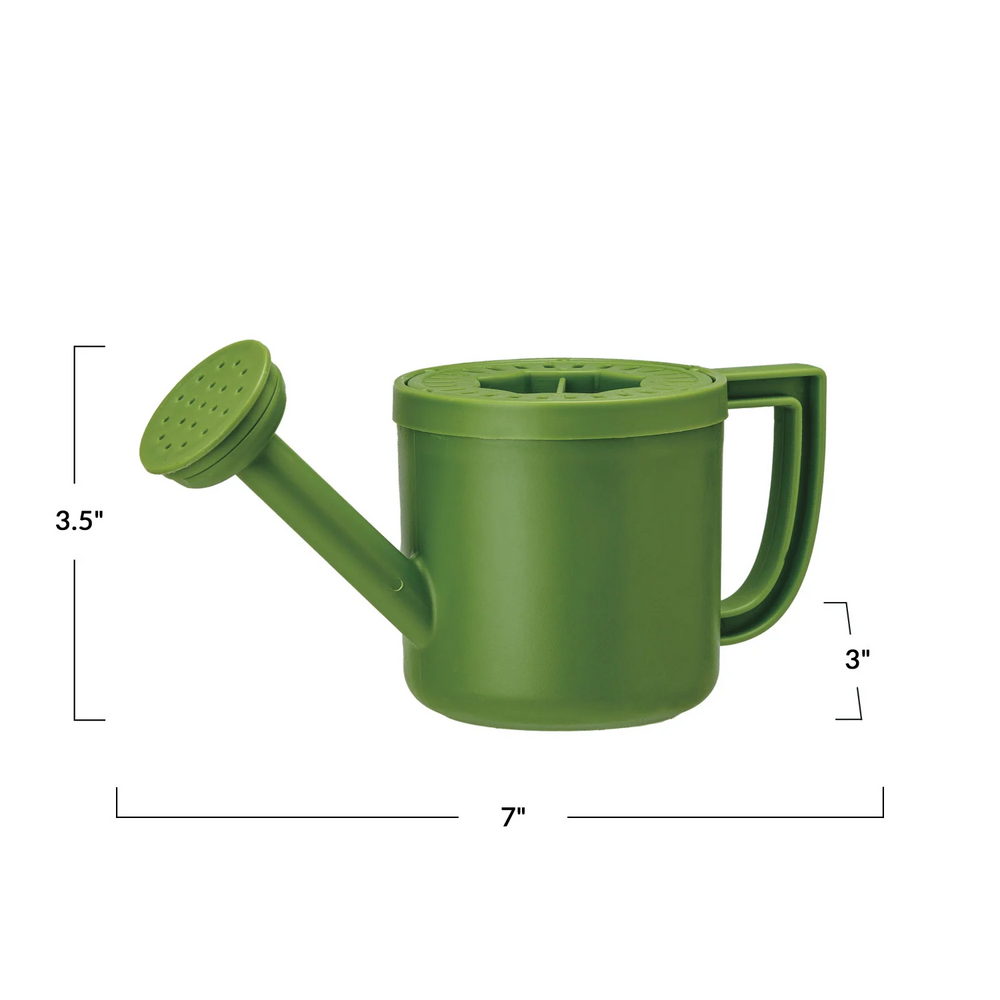 Plastic Watering Can Shaped Juicer/Pitcher, Green