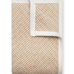 Harborview Herringbone Tan Blanket