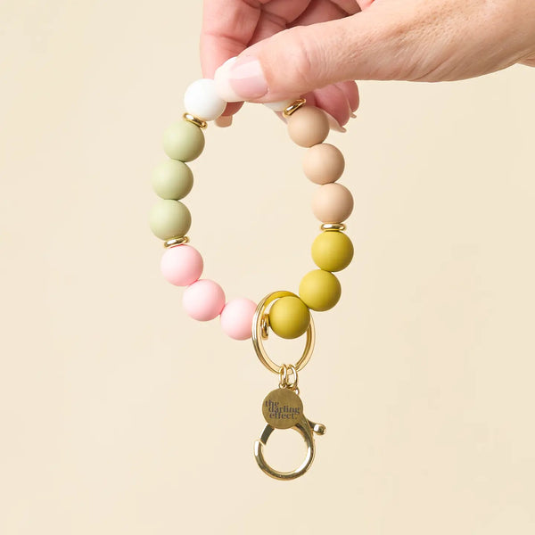 Hands-Free Keychain Wristlet-Sweet Pea