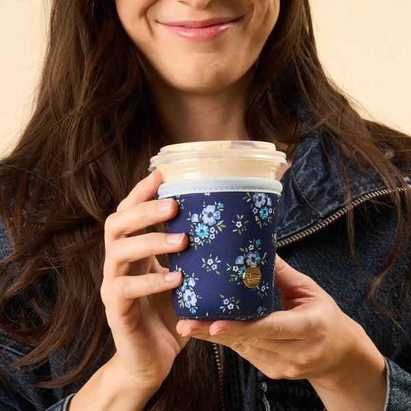 Sip Savvy Drink Sleeve-Endless Daydream Navy Regular