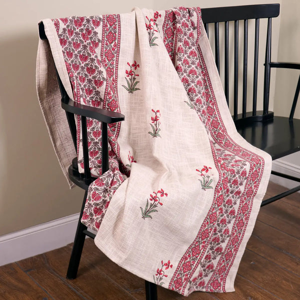 Country Floral Throw