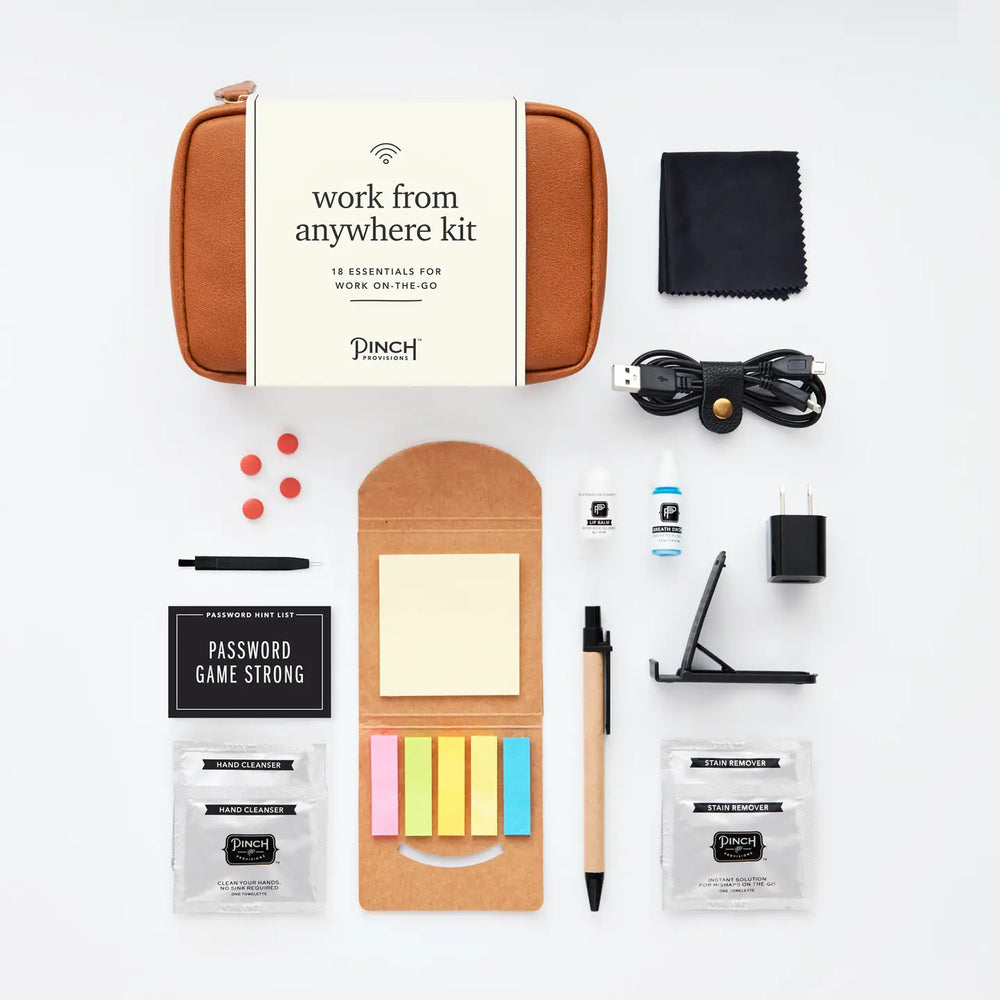 Work from Anywhere Kit | Cognac