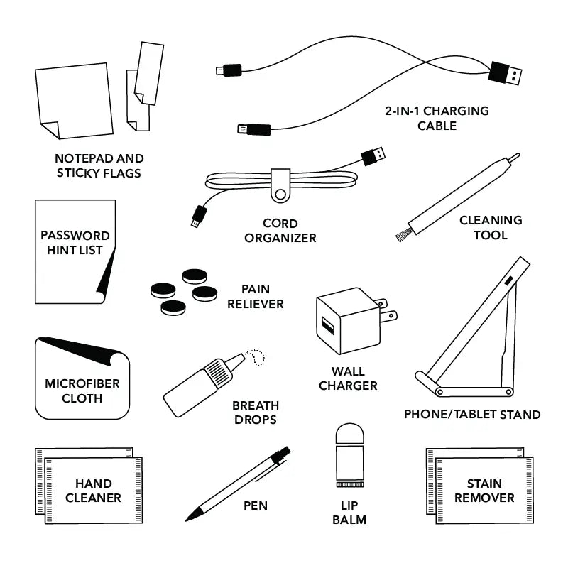 Work from Anywhere Kit | Cognac