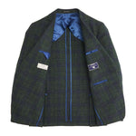 Vitale Barberis Pine/True Navy Plaid Sport Coat - Smoke Pine