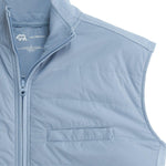 Arven Vest Dusty Blue