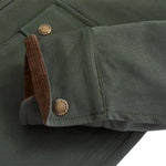 Red Hills Stretch Canvas Coat - Olive