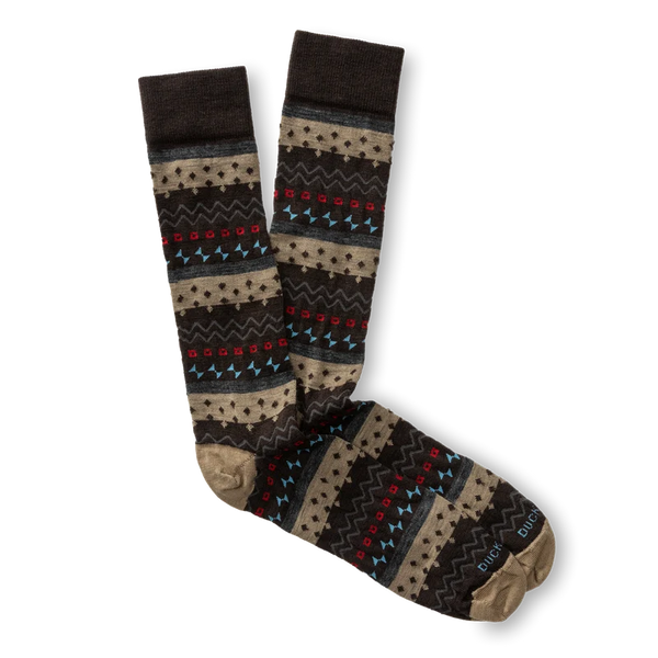 Birch Fair Isle Sock