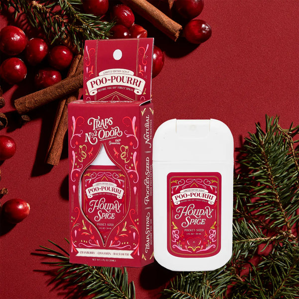 Holiday Poo~Pourri Holiday Spice 30ml Pocket Sprayer