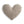 Taupe Giving Heart