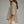 Brown Gingham 3/4 Button Cuff Sleeve Top w V-neck Collar