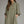 Olive Solid Balloon Sleeve Mini Dress Featuring Adjustable Tie Cuffs