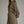 Army Solid Long Balloon Sleeve Mini Dress w Drawstring Waist