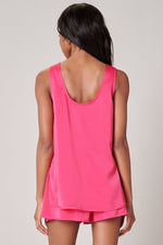 Shireen Satin Tank