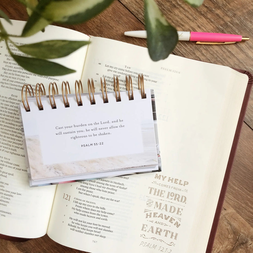 Scripture Memory Journal - For the Anxious Heart