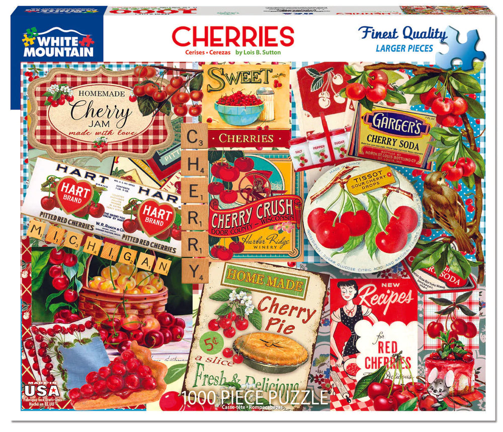 Cherries Puzzle: 1000pz