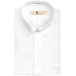 Solid White Classic Fit Performance Button Down