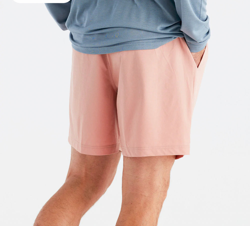 Men's Breeze Short – 6" Orange Dusk