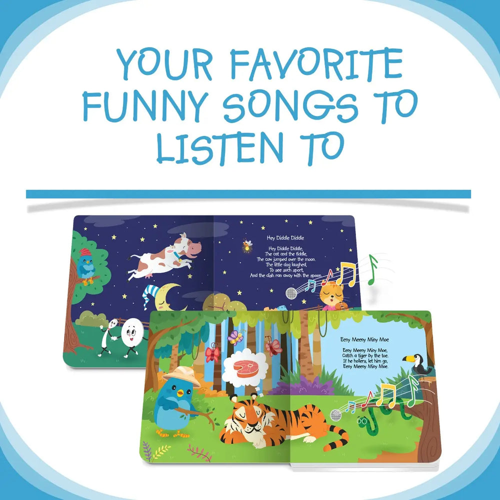 Ditty Bird Baby Sound Book screen-free toy : Funny Songs