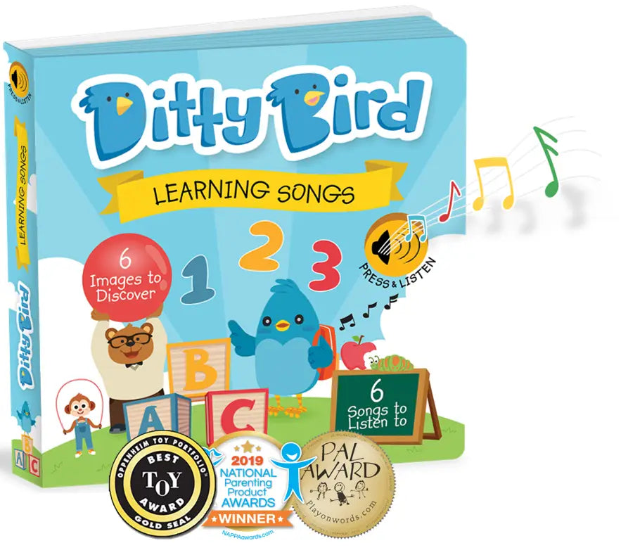 Ditty Bird Baby Sound Book: Learning Songs - ABC Baby Book