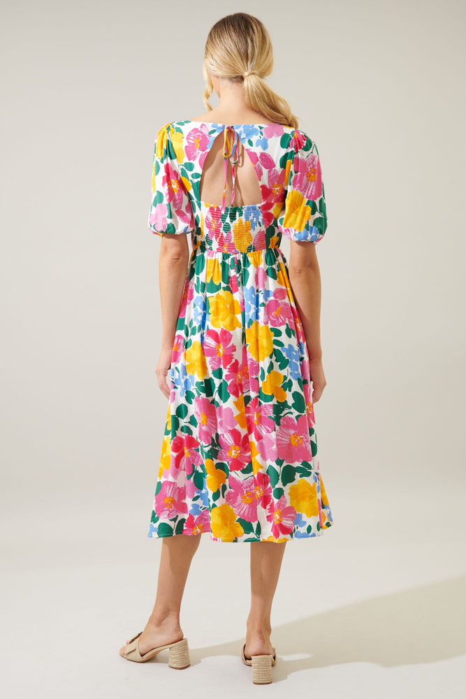 Kokomo Floral Midi Dress