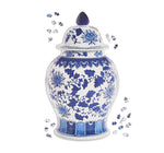 Blue and White Ginger Jar Shape 500 Pc Jigsaw Puzzle