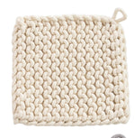 Cotton Crocheted Potholder, 4 Colors