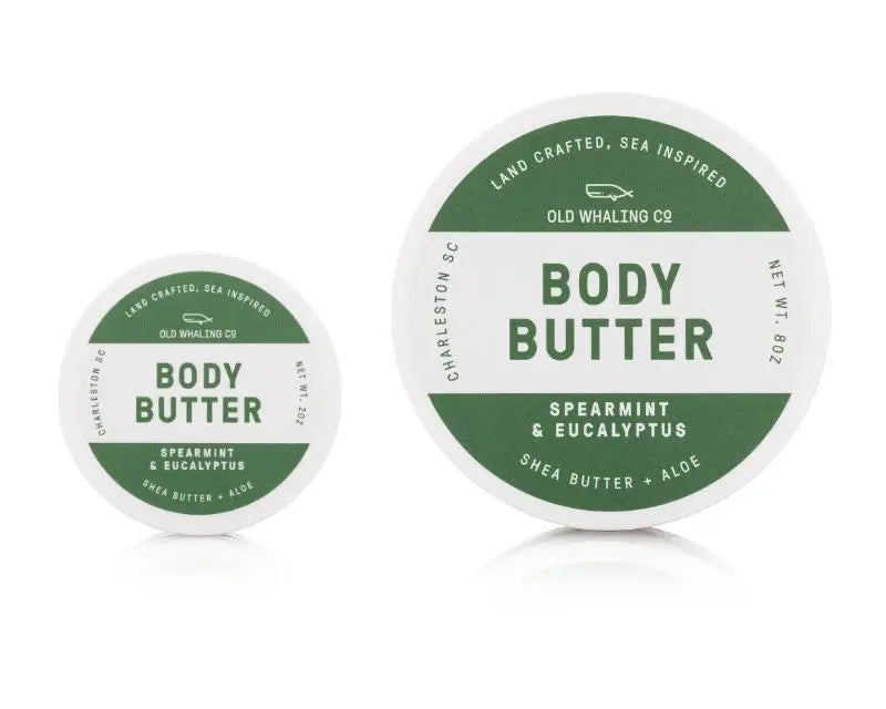 Travel Size Spearmint & Eucalyptus Body Butter (2oz)