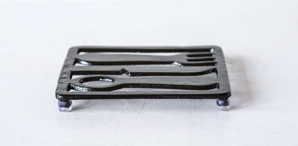 Metal Silverware Trivet