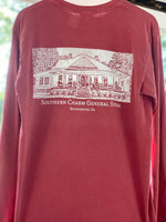 Southern Charm Long Sleeve T-Shirt Red