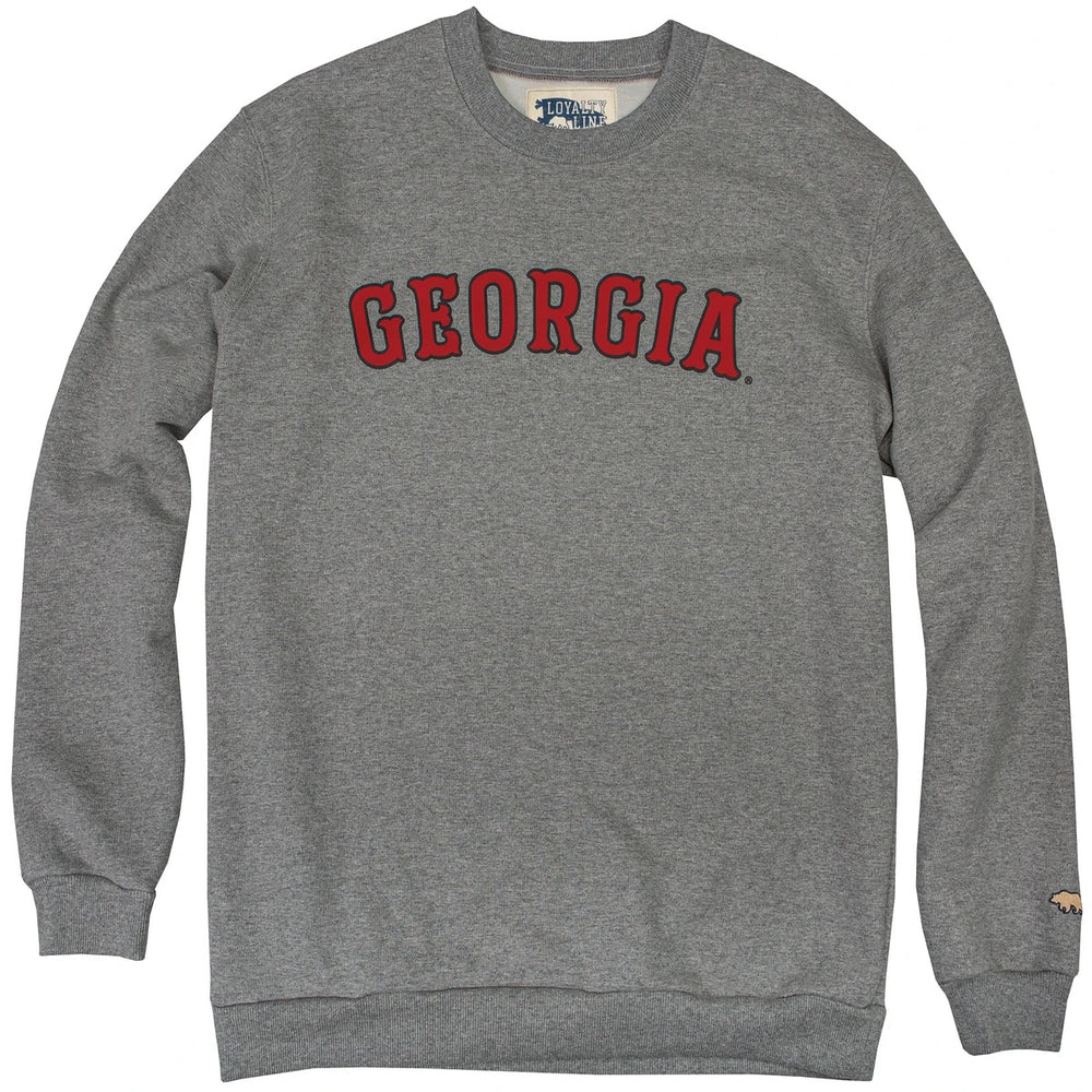 Georgia Loyalty Vintage Crew Neck Sweatshirt