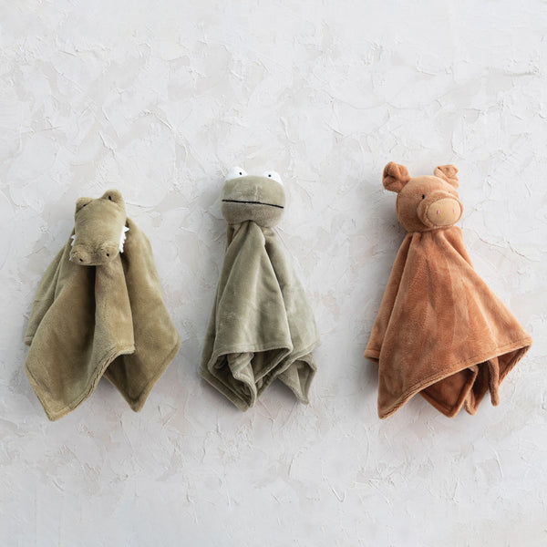 Plush Animal Snuggle Toy, 3 Styles