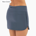 Women's Bamboo Lined Breeze Skort: Blue Dusk 11