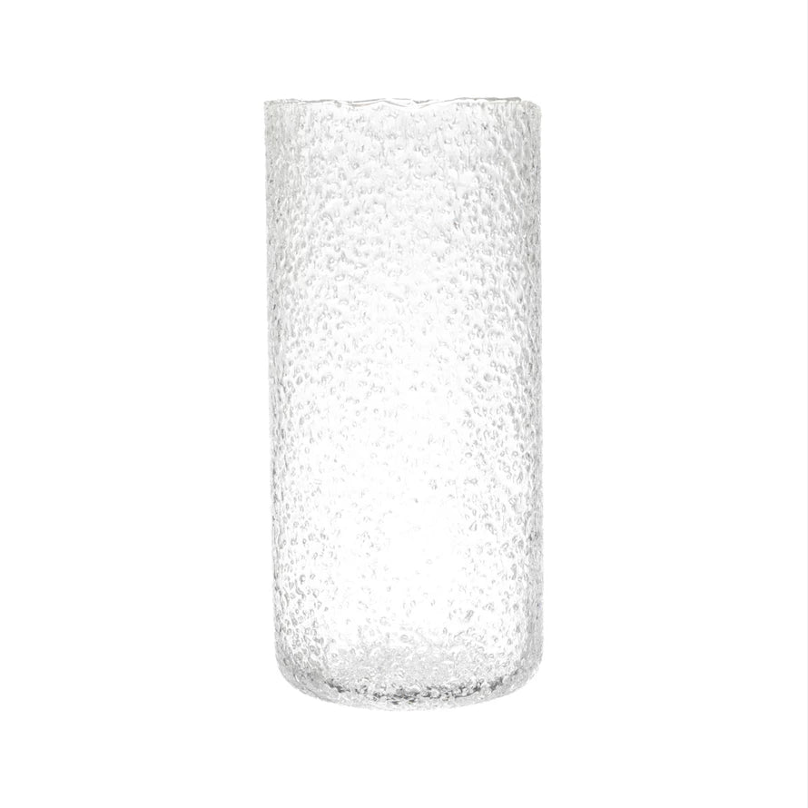 Seeded Glass Vase/Hurricane