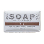 Fig Scented Triple Milled Bar Soap