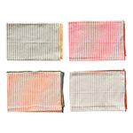 Color Stripe Cotton Napkin