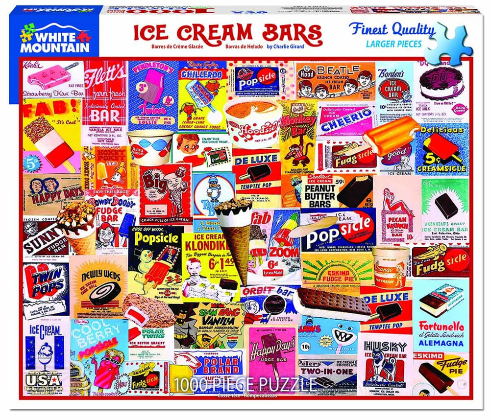 Ice Cream Bars Puzzle: 1000pz