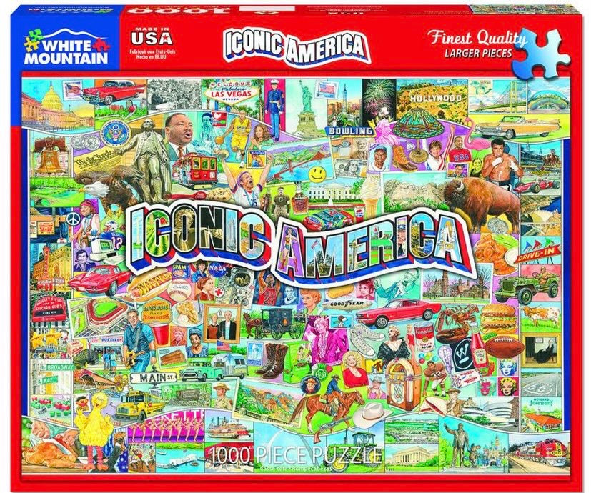 Iconic America Puzzle