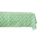 Cotton Printed Tablecloth with Palm Leaf Pattern
