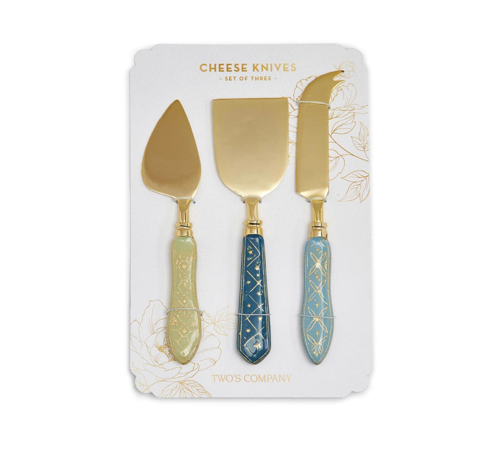 Chantilly Charm Set of 3 Cheese Knives