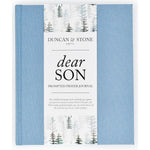 Dear Son: Prompted Prayer Journal & Childhood Keepsake Book BLUE